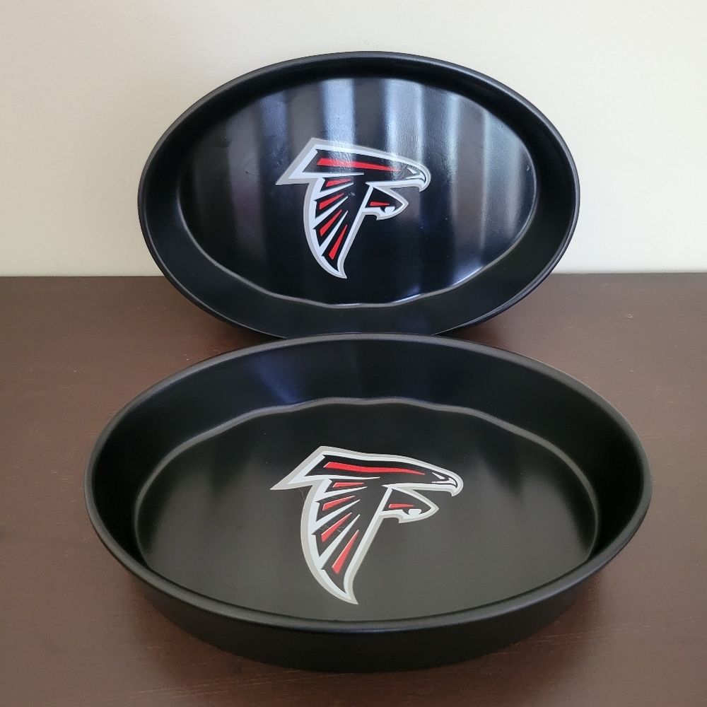 NFL Northwest Polymer Tray Coin Jewelry Key Business Card Soap Candy Dish 2PC